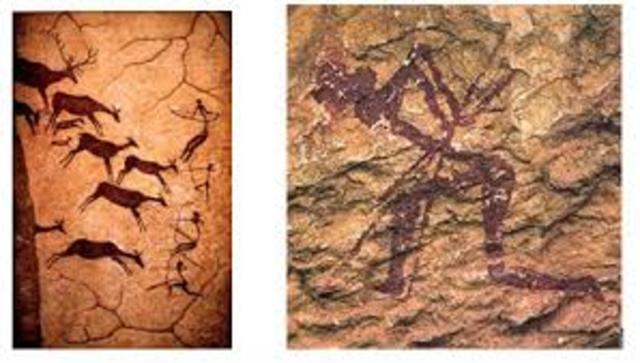 Pictográfica en paredes