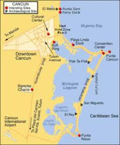 Trip to Cancun, Mexico