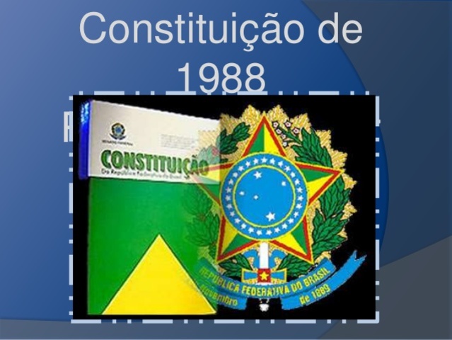 A Constituição de 1988