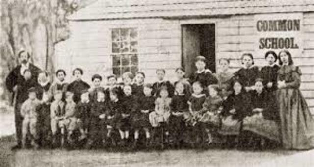 Common Schools (1830's)