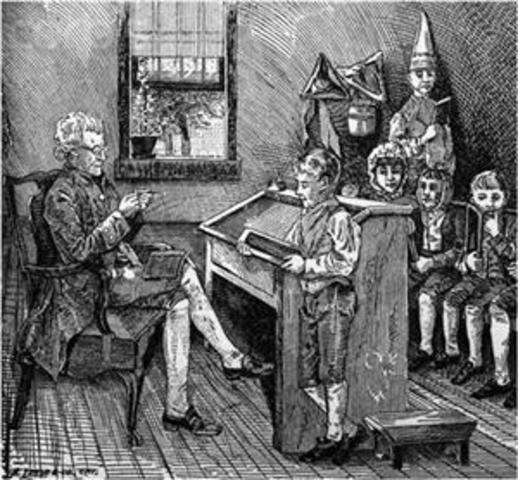 Education in the Colonial Period (1600-1700’s)