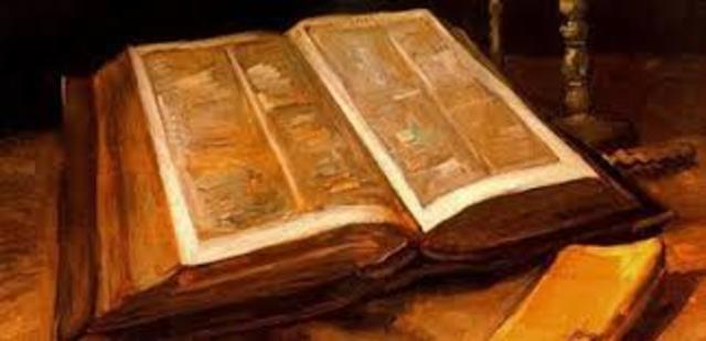En 1453 Gutemberg imprime por primera vez "La Biblia". Uso generalizado de la brújula para la navegacion.