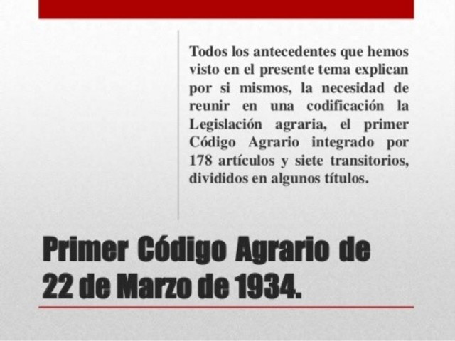Código Agrario  de Abelardo L. Rodríguez