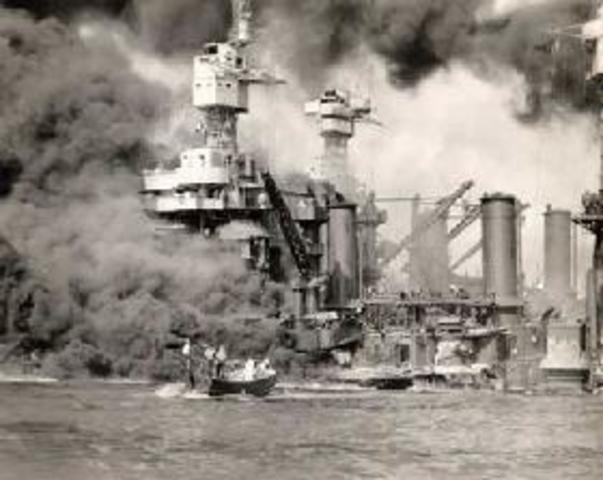 Los japoneses atacaron Pearl Harbor (Estados Unidos)
