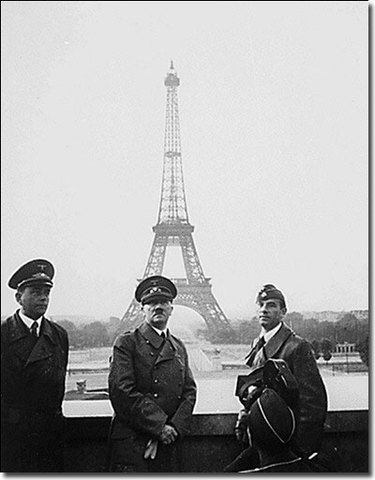 Los nazis entran a París Francia Capítula