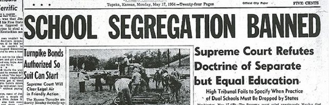 Brown vs. Board of Education