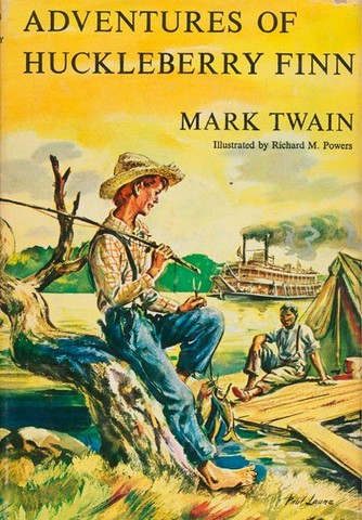 He published  ''Adventures of Huckleberry Finn''