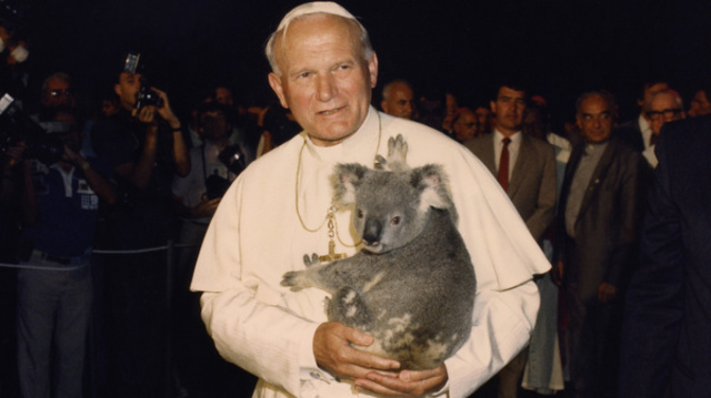 John Paul II visits Australia