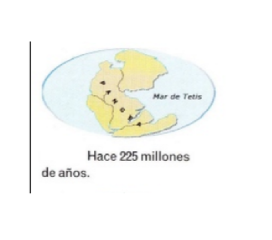 Hace 225 millones de años A.C