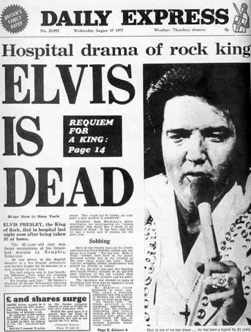 Morre Elvis Presley