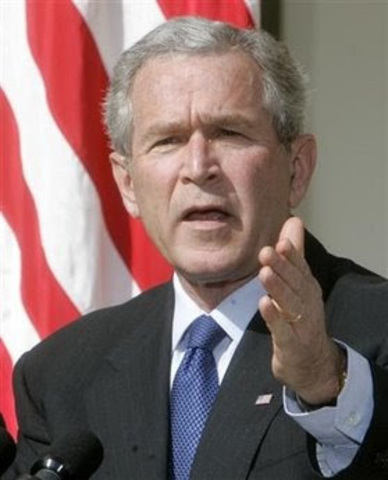 George Bush Sworn In as President