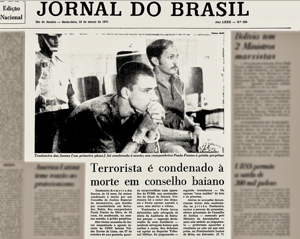 1971 - Terrorista condenado a morte