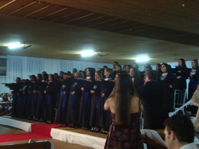 2010 ano de conclusão do 1º curso superior.