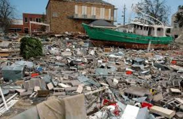 2005 - O furacão Katrina devastou a cidade de Nova Orleans