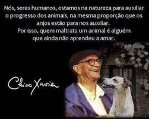 2002- Morre Chico Xavier