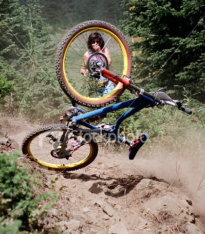 Bad bike crash
