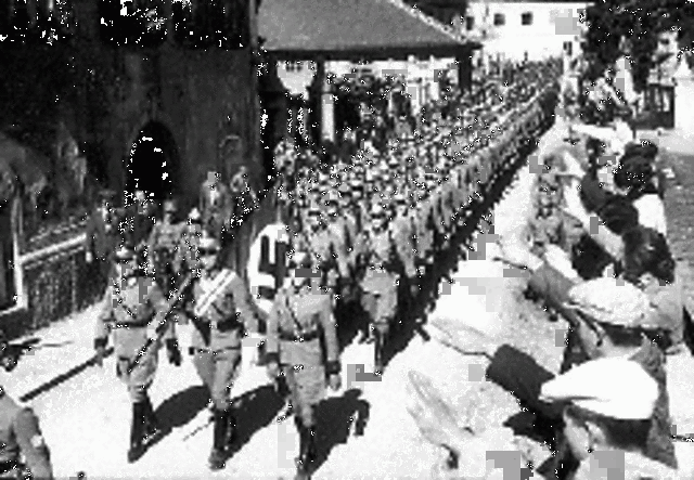 Anschluss - Germany takes over Austria with no fighting