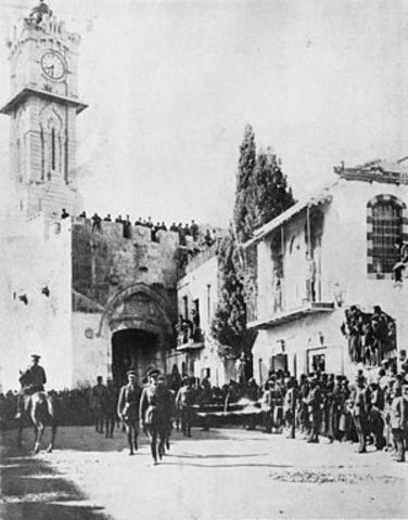 British Capture Jerusalem from Turks