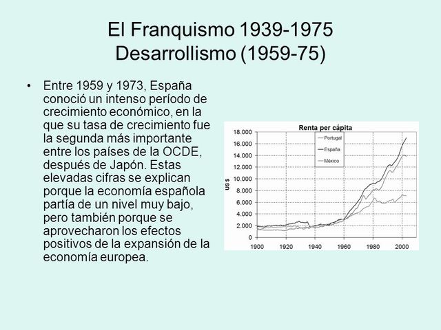 Crecimiento económico en España