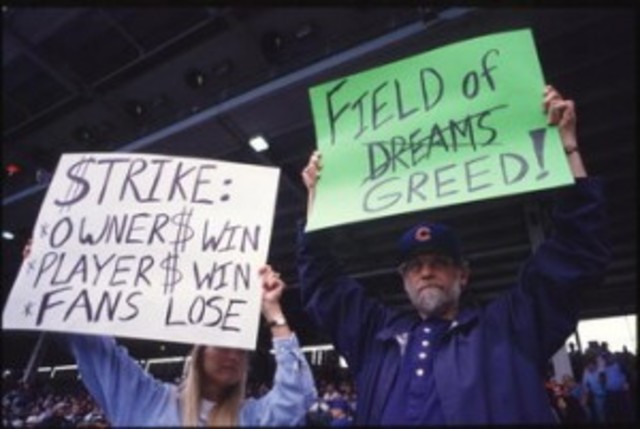 Major League Baseball Strike