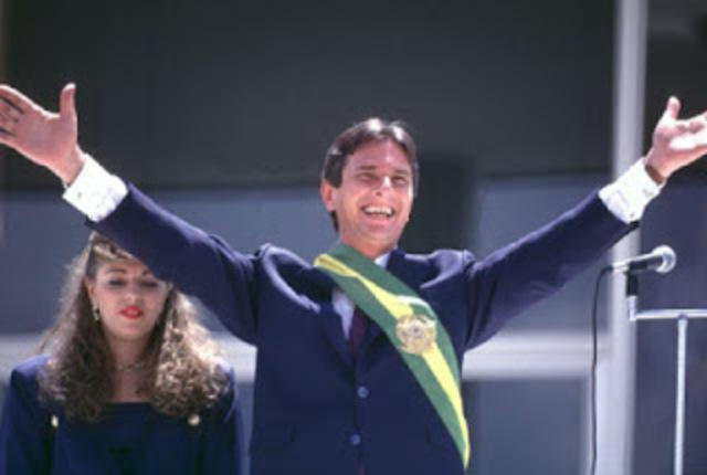 Governo Collor de Mello (1990-1992): Presidente renuncia