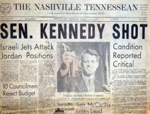 Robert Kennedy Shot