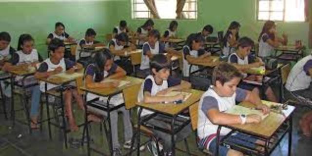 1986 - Ano de Ingresso na Escola