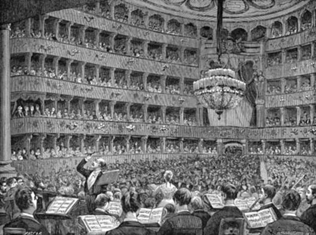 Paulo vai a uma opera onde conhece o Senhor Cunha