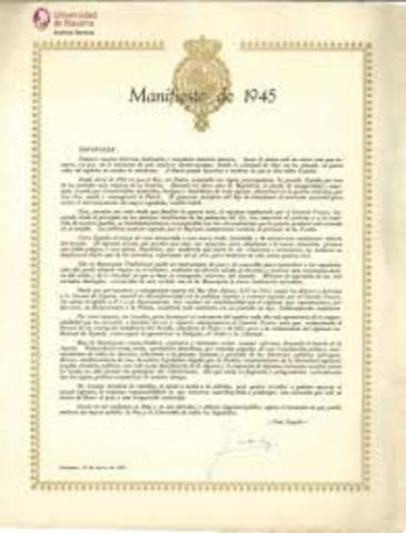 La ruptura de don Juan con Franco: el Manifiesto de Lausana