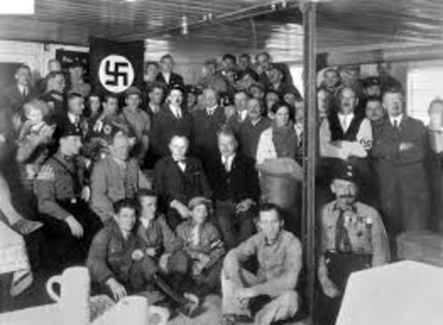 Adolf Hitler becomes leader of National Socialist (Nazi) Party.