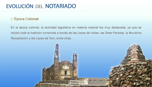 evolución del notariado