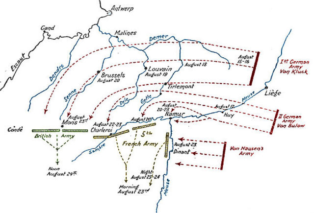 German army units across Luxenberg