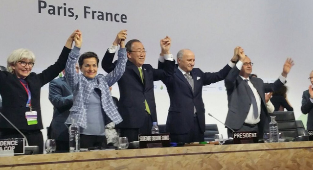Se firma el acuerdo climático de París
