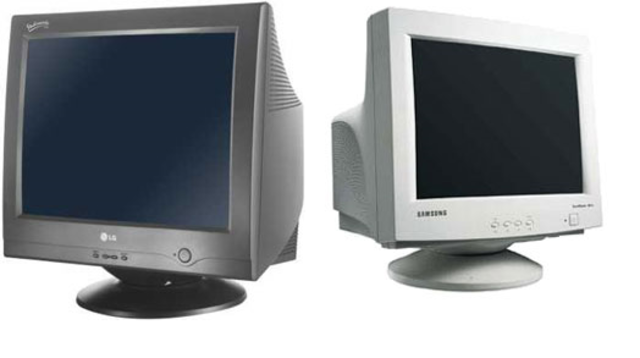 Monitores VGA y CRT