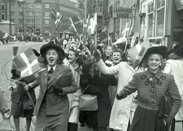 Danmark bliver befriet