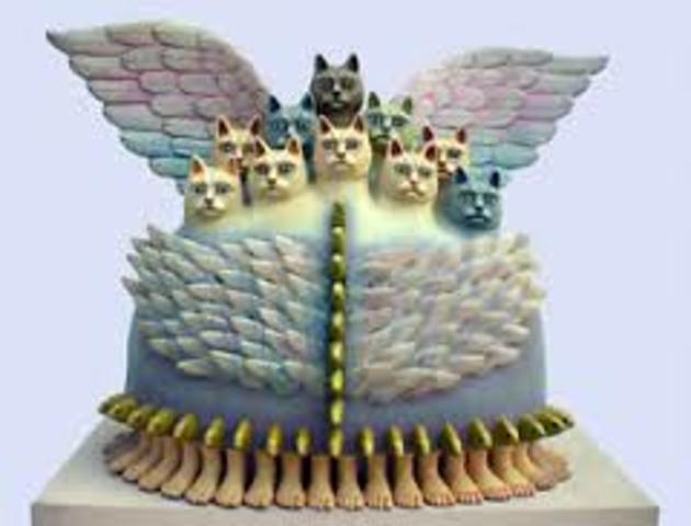 his artwork is strange