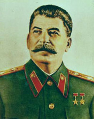 Stalin's hostile speech