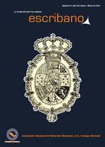 Escribano Francisco de Orduña