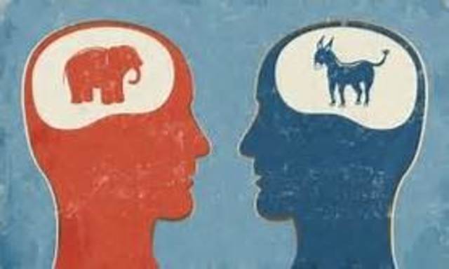 Republican party vs. Democratic party