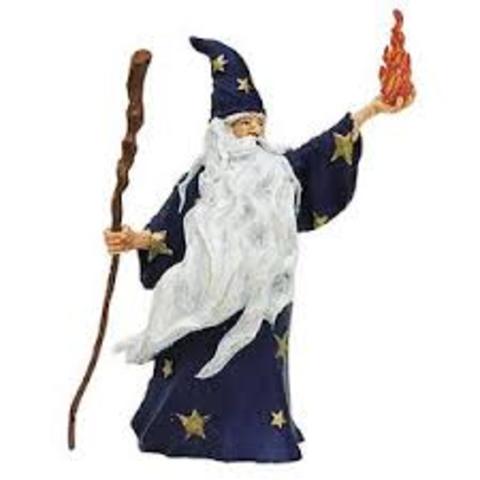 Merlín se le aparece al caballero