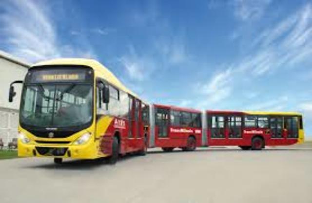 Trasmilenio un nuevo transporte