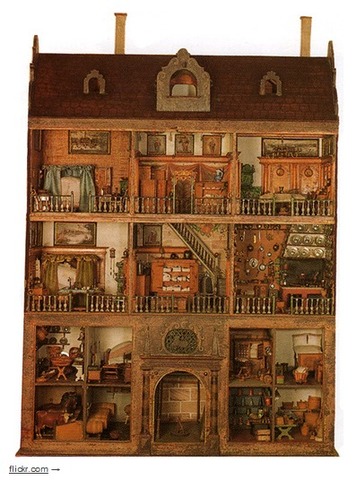 Old to play with the dollhouse