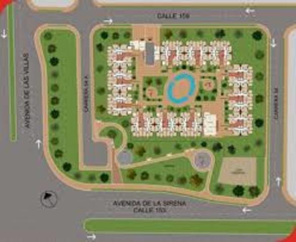 la construcción del barrio en Cali