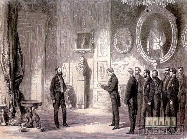 Crisis diplomático e invasión del ejército francés Maximiliano de Habsburgo firmo los tratados de Miramar