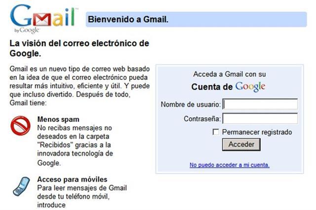 GMAIL DEJA DE SER UN BETA