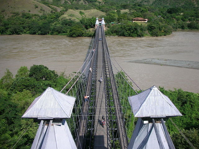 Puente de Occidente en Santa fe de Antioquia.