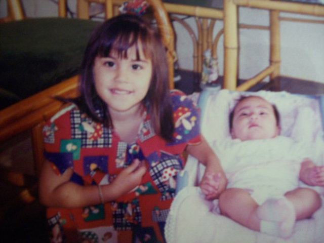 Nacimiento de mi hermana