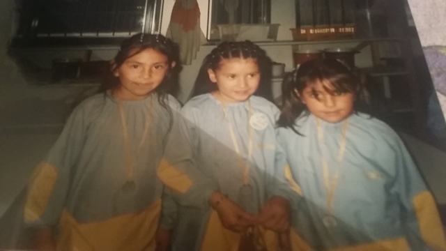 Terminé jardín y escolta!!!