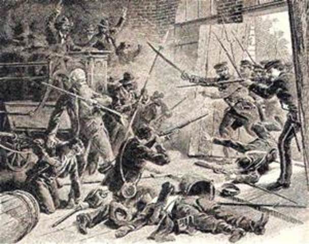 John Browns raid at Harpers Ferry