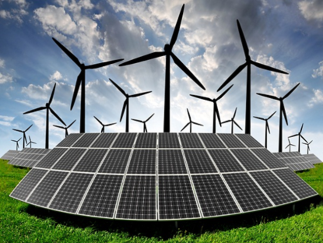 Energías eólica y solar inteligentes